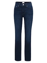Mara Straight Mid Rise Instasculpt Ankle Jeans