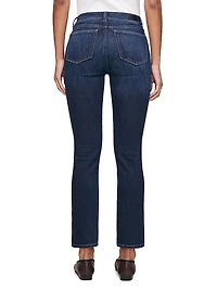 Mara Straight Mid Rise Instasculpt Ankle Jeans