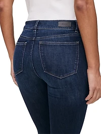 Mara Straight Mid Rise Instasculpt Ankle Jeans