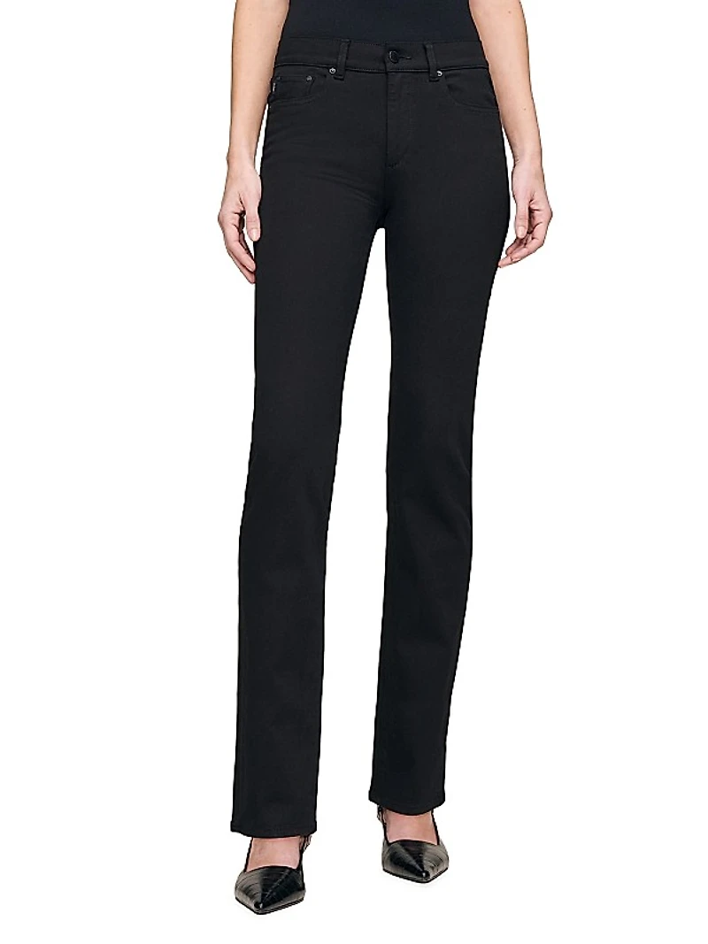 Mara Straight Mid Rise Instasculpt Jeans