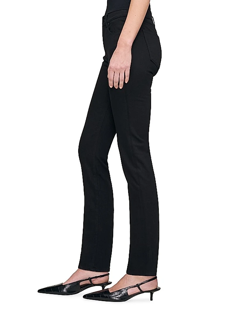 Mara Straight Mid Rise Instasculpt Jeans