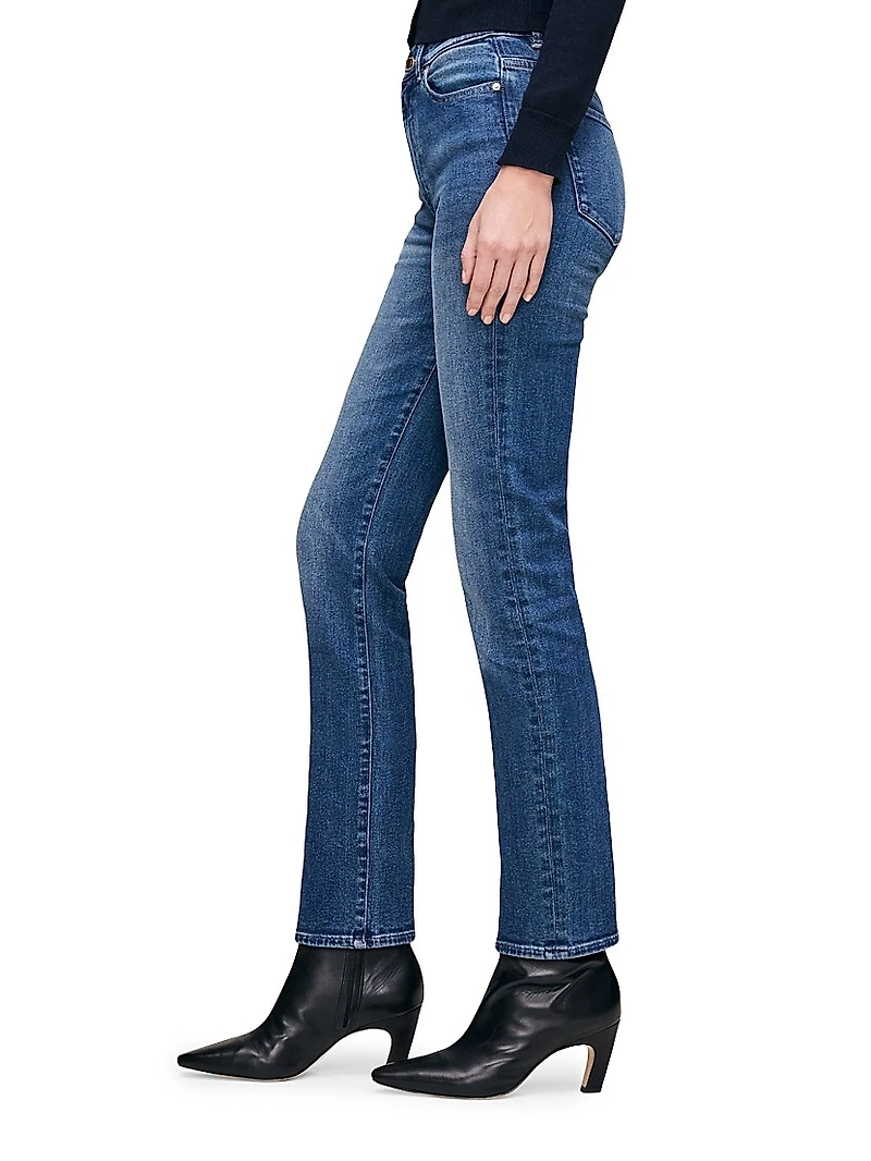 Halle Straight High Rise Instasculpt Jeans