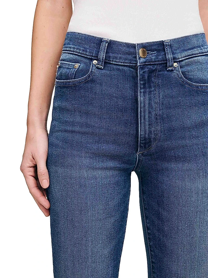 Halle Straight High Rise Instasculpt Jeans