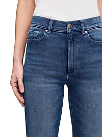 Halle Straight High Rise Instasculpt Jeans