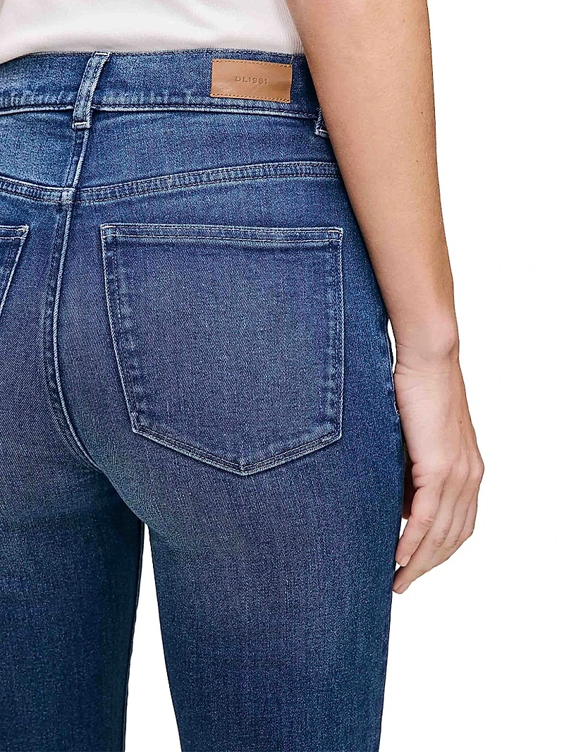 Halle Straight High Rise Instasculpt Jeans