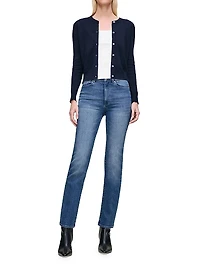 Halle Straight High Rise Instasculpt Jeans