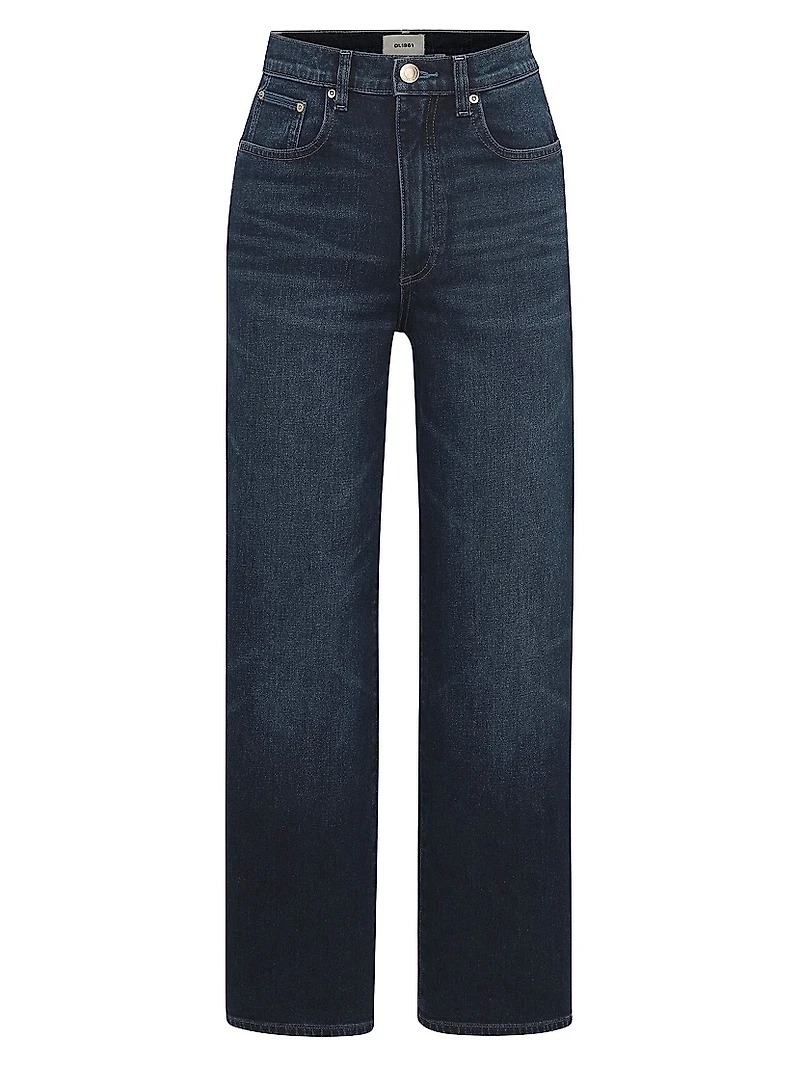 Karmine Refined Wide Leg Sculpt System High Rise Jeans