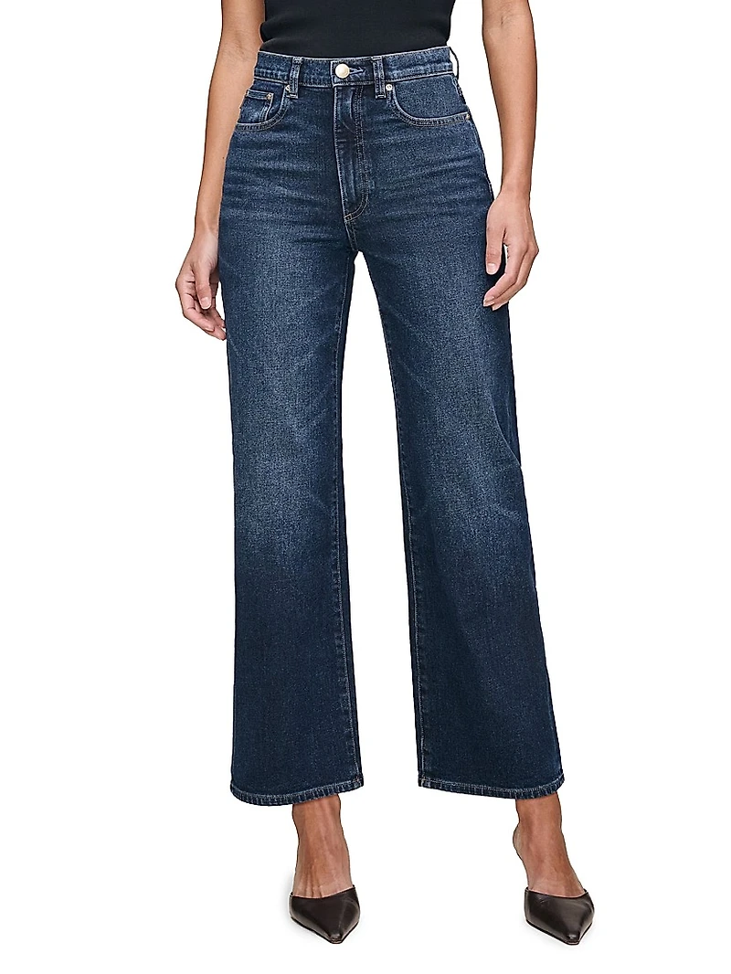 Karmine Refined Wide Leg Sculpt System High Rise Jeans
