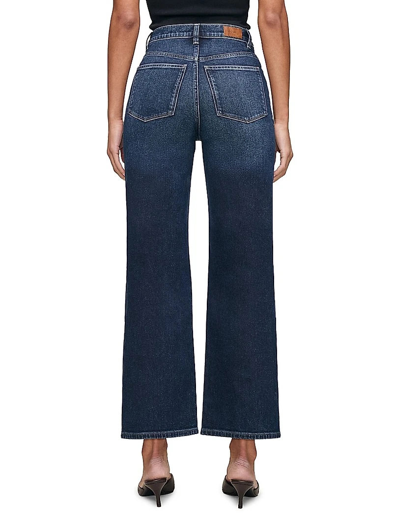 Karmine Refined Wide Leg Sculpt System High Rise Jeans
