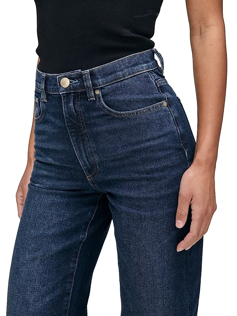 Karmine Refined Wide Leg Sculpt System High Rise Jeans