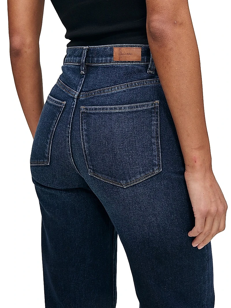 Karmine Refined Wide Leg Sculpt System High Rise Jeans