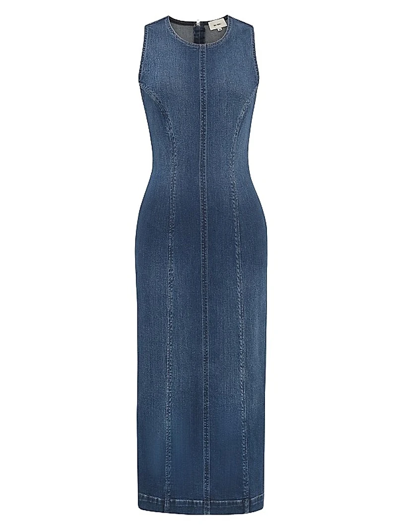 Esme Denim Midi Dress