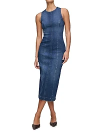 Esme Denim Midi Dress
