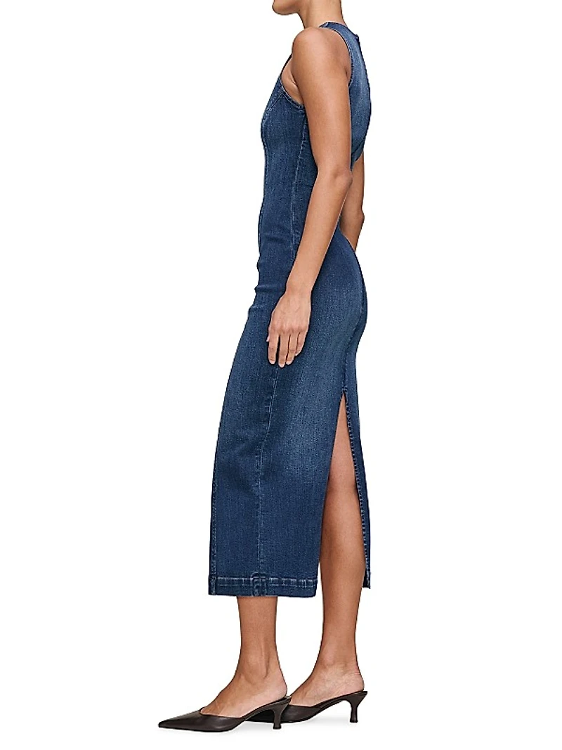 Esme Denim Midi Dress