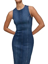 Esme Denim Midi Dress