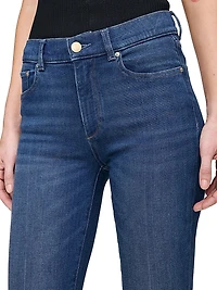 Mara Straight Mid Rise Instasculpt Jeans