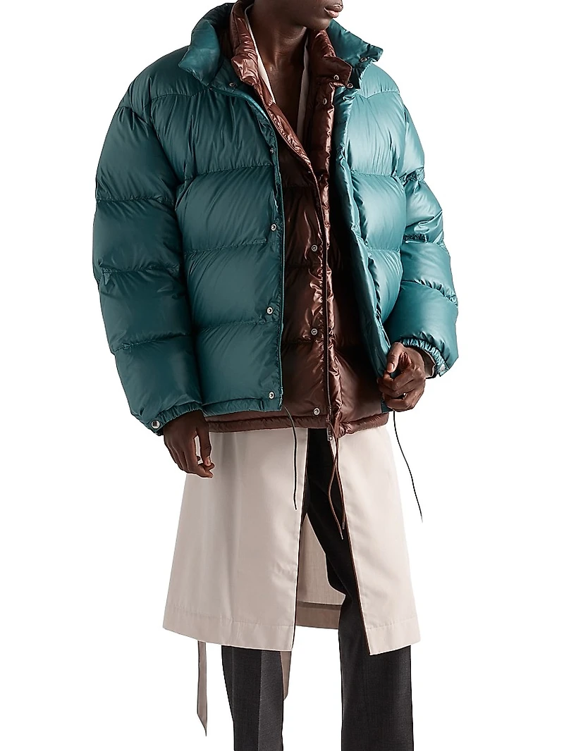 Cotton Blend Robe Coat