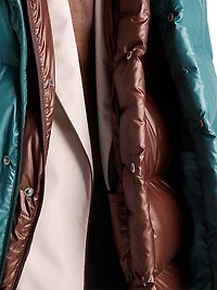 Cotton Blend Robe Coat