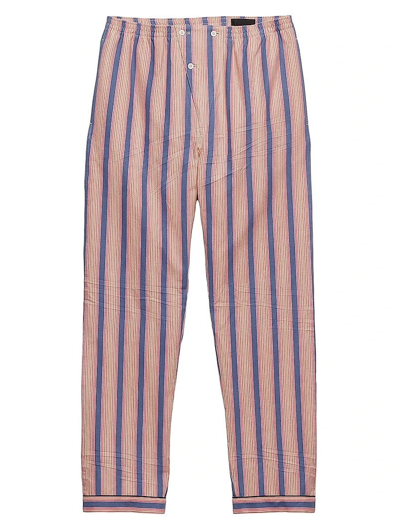 Striped Cotton Pants
