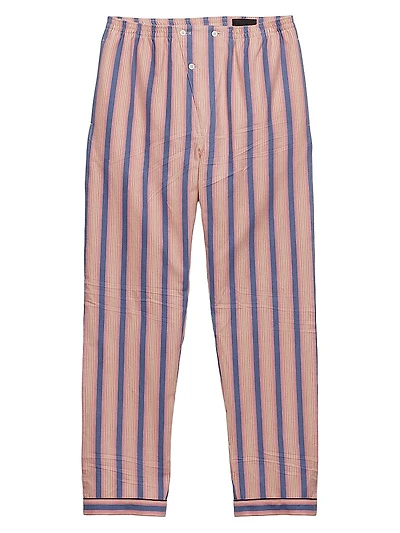 Striped Cotton Pants