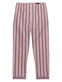 Striped Cotton Pants