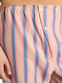 Striped Cotton Pants