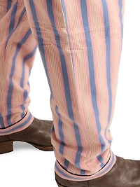 Striped Cotton Pants