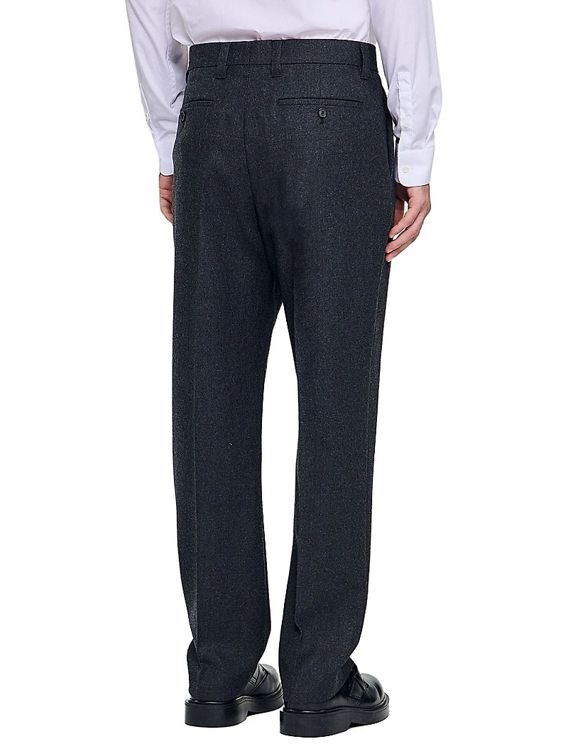 Wool Suit Trousers