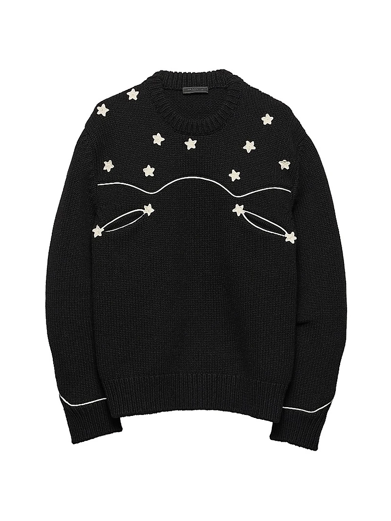 Oversized Shetland Wool Sweater
