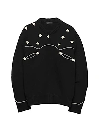 Oversized Shetland Wool Sweater