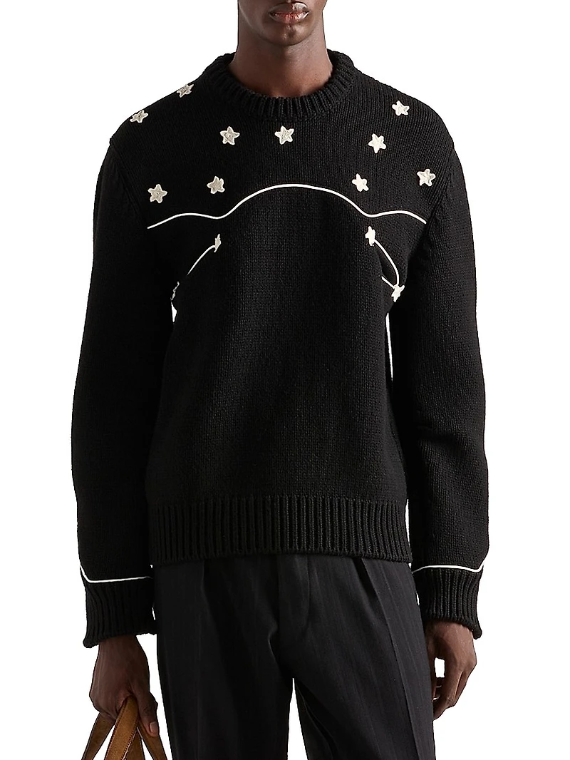 Oversized Shetland Wool Sweater