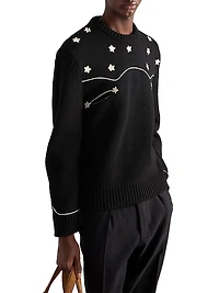 Oversized Shetland Wool Sweater