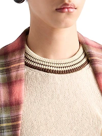 Shetland Wool Crew-Neck Sweater
