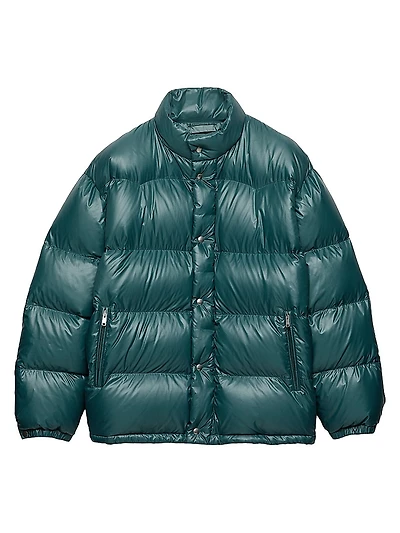 Medium-Weight Re-Nylon Down Jacket