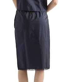 Light Re-Nylon Pencil Skirt