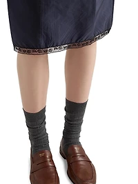 Light Re-Nylon Pencil Skirt