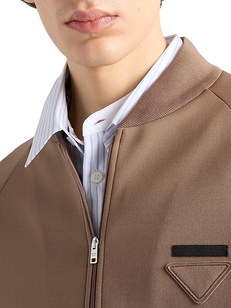 Technical Fleece Blouson Jacket
