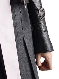 Pleated Flannel Skirt