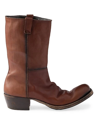 Antique Leather Boots