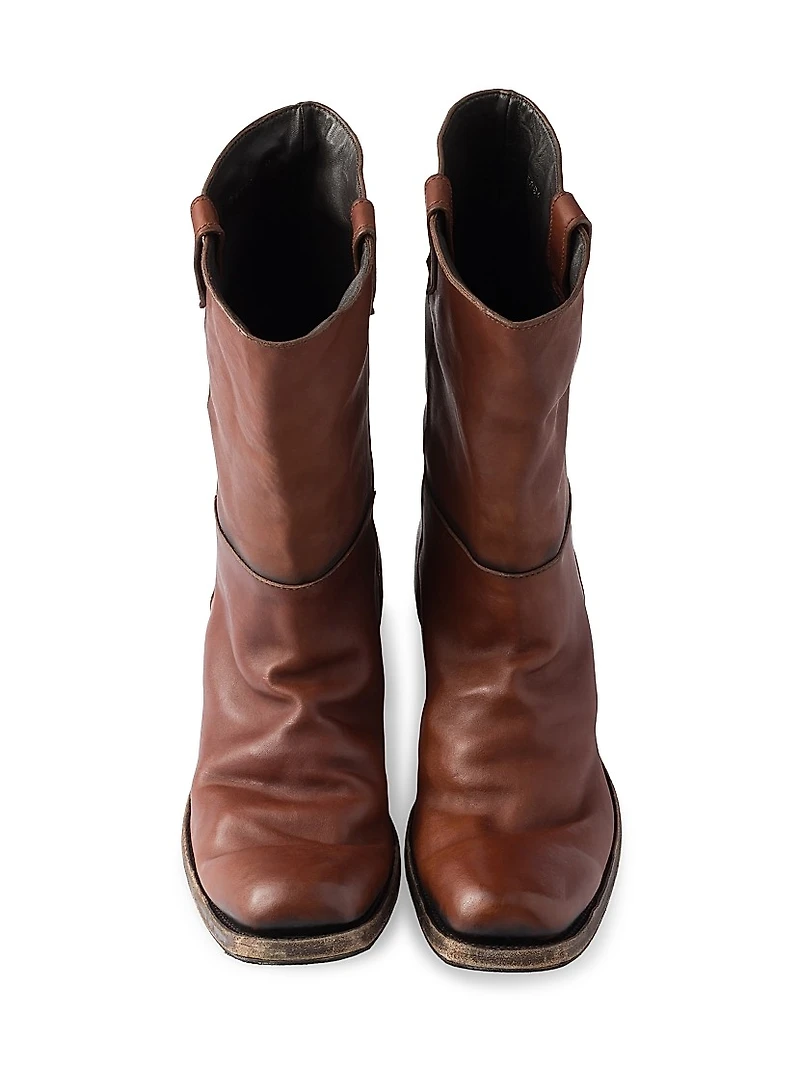 Antique Leather Boots