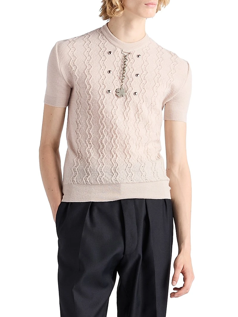 Wool Crew-Neck Sweater