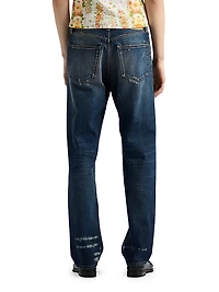 Regular Washed Denim Jeans
