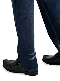 Regular Washed Denim Jeans