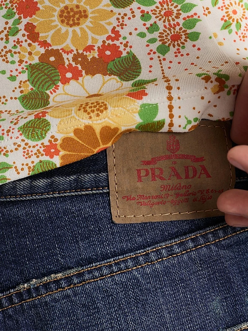 Regular Washed Denim Jeans