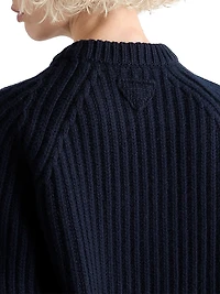Wool and Cashmere Crew-Neck Sweater