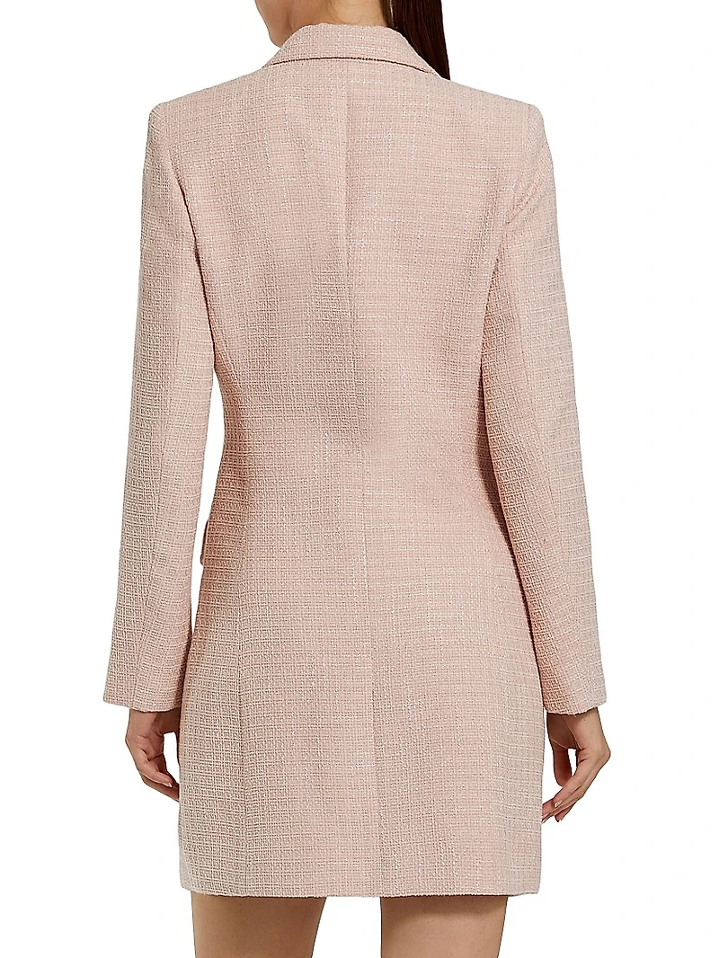 Boucle Blazer Minidress