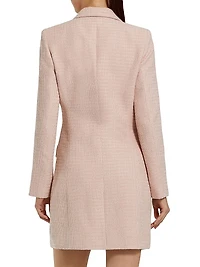 Boucle Blazer Minidress