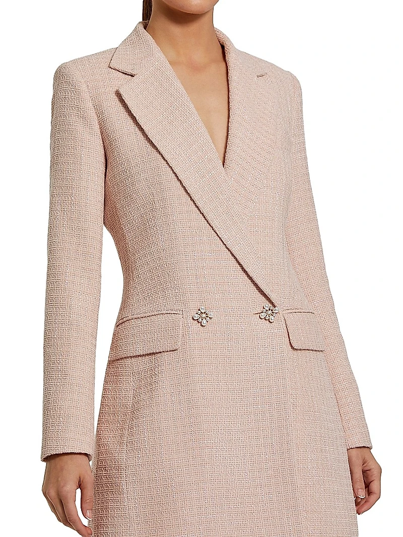 Boucle Blazer Minidress