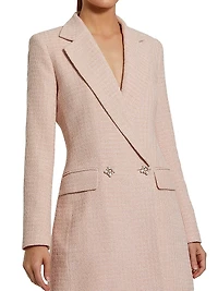 Boucle Blazer Minidress