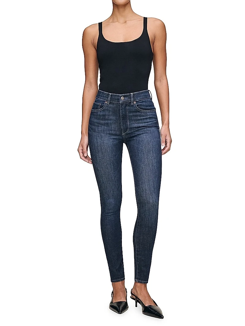 Farrow Skinny High Rise Instasculpt Ankle Jeans